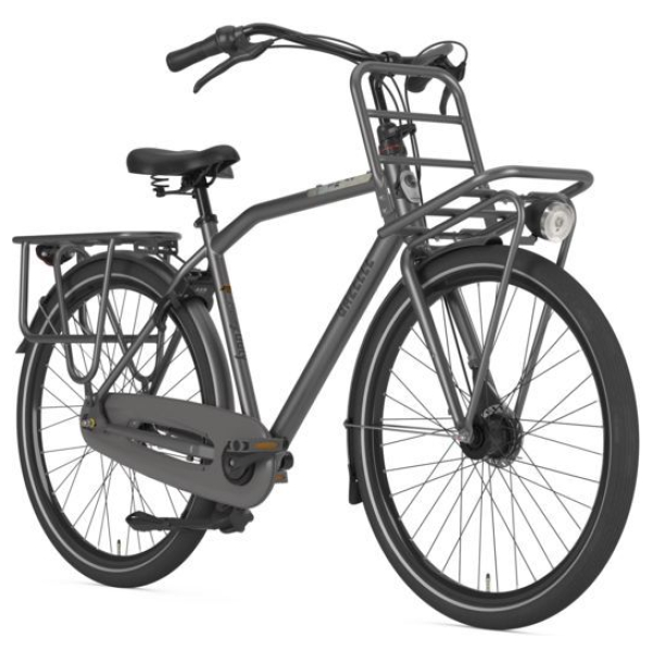 Gazelle HeavyDutyNL LTD Aluminum Grey Mat Heren 2019
