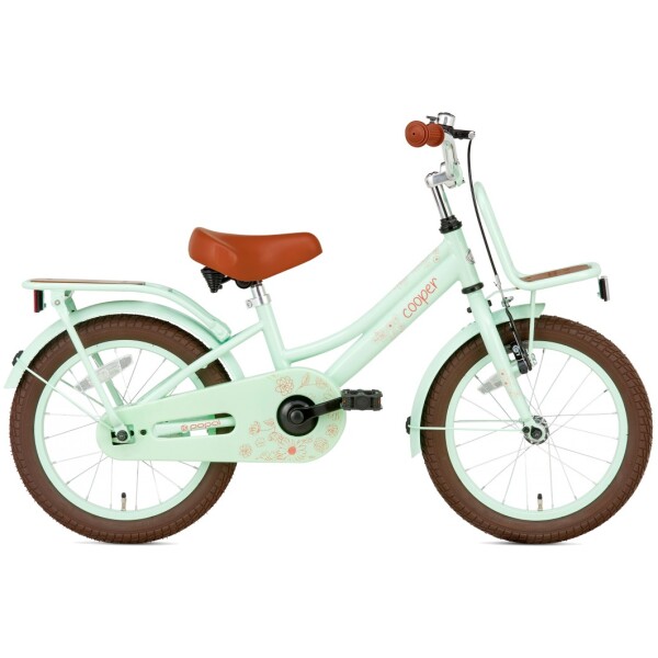 Supersuper Cooper Bamboo 16 Limegroen Meisjes 2024