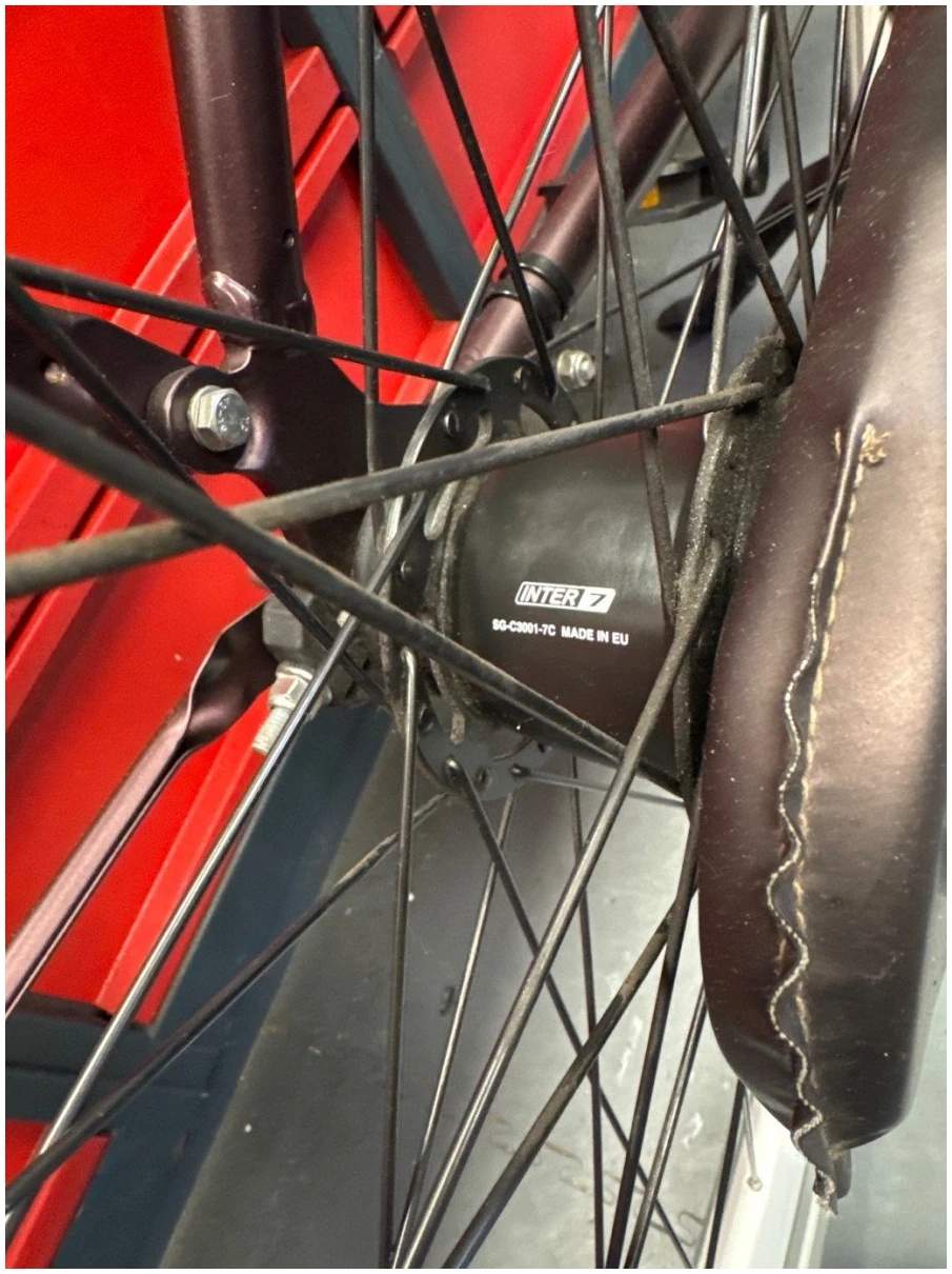 Gazelle PuurNL Sangria Red Mat Dames 2023-54 cm - Afbeelding 4