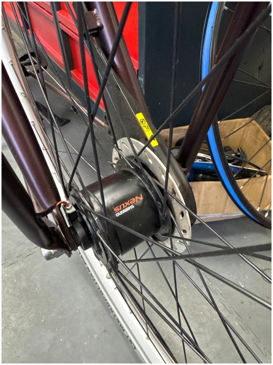 Gazelle PuurNL Sangria Red Mat Dames 2023-54 cm - Afbeelding 3