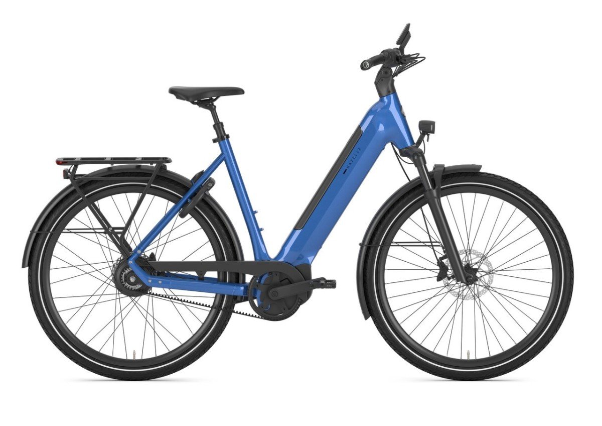 Gazelle Ultimate test e-bike Tropical Blue Glans DAMES 2026